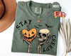 Creepy Shirt, Womens Halloween Shirt, Cute Skeleton Hands Tee, Funny Halloween Outfit, Skull Tee, Spooky Season Shirt NNA