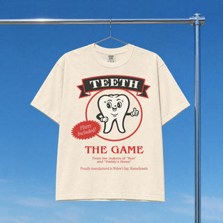 Teeth Widow's Board Game T-Shirt, Funny Bay TV Graphic Tee NNA