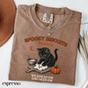 Kitty Biscuits Shirt Spooky Season Tee Black Cat Halloween Fall TShirt Vintage Baking Pumpkin T-Shirt Cat Lover Fall Gift NNA