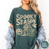Vintage Spooky Season Shirt, Halloween Comfort Colors Shirt Haunted House Tee, Retro Halloween Shirt, DIEU Halloween Ghost Pumpkin Tee
