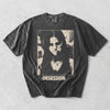 Vintage OBSESSION Movie T-Shirt, Frowning Nikki Graphic Tee, Gothic Horror Tee NNA
