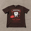 Teeth Widow's Board Game T-Shirt, Funny Bay TV Graphic Tee NNA