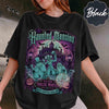 Retro The Haunted Mansion Halloween Shirt, DIEU Comfort Colors Hitchhiking Ghosts Shirt, Welcome Foolish Mortals, Spooky Season tee, WDW Family Trip Tee