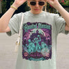 Retro The Haunted Mansion Halloween Shirt, DIEU Comfort Colors Hitchhiking Ghosts Shirt, Welcome Foolish Mortals, Spooky Season tee, WDW Family Trip Tee