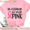 Breast Cancer Awareness Pink Ribbon Design HG