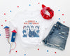 TT Girls Will be Girls Shirt  Patriotic Feminist 4th of July Tee  Strong American Women T-Shirt  Independence Day Gift for Her  USA T-shirt NNA