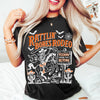 Comfort Colors Halloween Shirt Skeleton Shirt Western Shirt Funny Halloween Tshirt Haunted Tee Pumpkin Shirt  Fall Spooky Rodeo Tee NNA