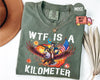 TT Comfort ColorsÂ® WTF Is A Kilometer Shirt  Funny 4th Of July Shirt  Founding Father Tee USA Meme Tee Independence Day Gift Patriotic Crewneck NNA