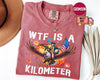 TT Comfort ColorsÂ® WTF Is A Kilometer Shirt  Funny 4th Of July Shirt  Founding Father Tee USA Meme Tee Independence Day Gift Patriotic Crewneck NNA