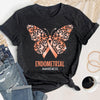 Endometrial Cancer Awareness Shirt HG Family Cancer Support T-Shirt HG Endometrial Cancer Survivor Gift  Cancer Ribbon TShirt HGfor Cancer Fighter