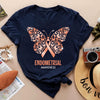 Endometrial Cancer Awareness Shirt HG Family Cancer Support T-Shirt HG Endometrial Cancer Survivor Gift  Cancer Ribbon TShirt HGfor Cancer Fighter