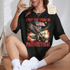 TT I Put The Tism In Patriotism Shirt  Funny American Flag T-Shirt  Bald Eagle Graphic Tee  4th of July Humor Shirt  USA Patriotic Gift Top NNA