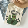 Halloween is Cool Shirt  Simple Halloween Shirt  90s Halloween Shirt  Frankenstein Shirt  Halloween Movie Shirt NNA