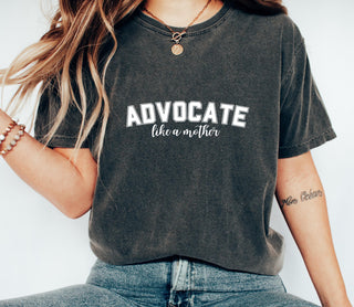 Advocate Like A Mother SweatShirt HG Special Needs Mom Gift  Autism Awareness Tee  Mama Bear T-Shirt