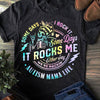 Autism Mama Life Some Days I Rock It Some Days Best Gift For Autism Autism T Shirt HG