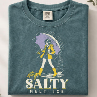 Comfort Colors No Ice Shirt  Stay Salty Melt ICE  Pro Immigration  Abolish ICE TShirt  Anti ICE Political Shirt  Social Justice Shirt NNA