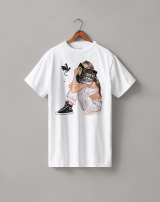 Onyx Storm book heavyweight t-shirt NNA