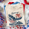 TT USA 250 Anniversary Shirt  Spirit Of 76 Eagle Tee  4th July Patriotic America Shirt  250 Years Freedom Comfort Colors Tee NNA
