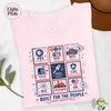 TT Vintage Stamps Protect Democratic Institutions PBS NPR Liberal Fourth of July shirt  National Parks USPS Anti Fascism  Leftist Protest NNA