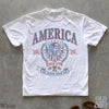 TT Vintage America Patriotic Eagle Shirt  USA Independence Day Tee  Fourth of July Graphic Tee  One Nation Under God Shirt Retro USA Gift NNA