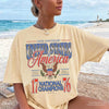 TT July 4th 1776 National Champions Funny T-Shirt  America 250th Anniversary Oversized Tee  Distressed Americana NNA