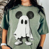 Mouse Friendly Spooky Mouse Ghost T-Shirt  Mouse's Not So Scary Halloween Party 2026 Family Matching Tee  Spooky Season NNA