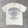 TT Vintage America Patriotic Eagle Shirt  USA Independence Day Tee  Fourth of July Graphic Tee  One Nation Under God Shirt Retro USA Gift NNA