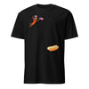 TT Hotdog Freedom Dive Funny Uncle Sam Hot Dog Jumping Into Bun T-Shirt  Funny Hot Dog Jumping Into Bun  4th of July Hot Dog  Patriotic BBQ NNA