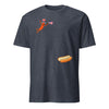 TT Hotdog Freedom Dive Funny Uncle Sam Hot Dog Jumping Into Bun T-Shirt  Funny Hot Dog Jumping Into Bun  4th of July Hot Dog  Patriotic BBQ NNA