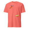 TT Hotdog Freedom Dive Funny Uncle Sam Hot Dog Jumping Into Bun T-Shirt  Funny Hot Dog Jumping Into Bun  4th of July Hot Dog  Patriotic BBQ NNA