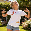 TT Hotdog Freedom Dive Funny Uncle Sam Hot Dog Jumping Into Bun T-Shirt  Funny Hot Dog Jumping Into Bun  4th of July Hot Dog  Patriotic BBQ NNA