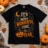 It's The Most Wonderful Time Of The Year Halloween Shirt  Spooky Season Pumpkin Ghost Tshirt  Vintage Witchy Fall Graphic Gift NNA