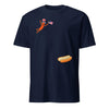 TT Hotdog Freedom Dive Funny Uncle Sam Hot Dog Jumping Into Bun T-Shirt  Funny Hot Dog Jumping Into Bun  4th of July Hot Dog  Patriotic BBQ NNA