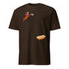 TT Hotdog Freedom Dive Funny Uncle Sam Hot Dog Jumping Into Bun T-Shirt  Funny Hot Dog Jumping Into Bun  4th of July Hot Dog  Patriotic BBQ NNA