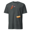 TT Hotdog Freedom Dive Funny Uncle Sam Hot Dog Jumping Into Bun T-Shirt  Funny Hot Dog Jumping Into Bun  4th of July Hot Dog  Patriotic BBQ NNA