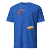 TT Hotdog Freedom Dive Funny Uncle Sam Hot Dog Jumping Into Bun T-Shirt  Funny Hot Dog Jumping Into Bun  4th of July Hot Dog  Patriotic BBQ NNA