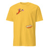 TT Hotdog Freedom Dive Funny Uncle Sam Hot Dog Jumping Into Bun T-Shirt  Funny Hot Dog Jumping Into Bun  4th of July Hot Dog  Patriotic BBQ NNA