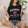 Norway Ro Football HFN T Shirt New York Playful Roe Shirt Norwegian Tee World Cup Football Row Shirt Gift Football Soccer Fan