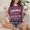 Norway Ro Football HFN T Shirt New York Playful Roe Shirt Norwegian Tee World Cup Football Row Shirt Gift Football Soccer Fan