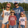 TT USA Flag Shirt  Vintage Comfort Colors Fourth of July T-Shirt  America Tee NNA