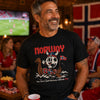 NORWAY Row Soccer HFN T-shirt | Football Fan Tee I Norway Rowing