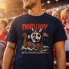 NORWAY Row Soccer HFN T-shirt | Football Fan Tee I Norway Rowing