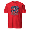 NORGE RO! RO! Norway Flag HFN Shirt Norwegian Pride Tee Norge Football Fan T-Shirt Viking Nordic Supporter Gift Grunge Norway Tee Men's Gift
