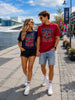 NORGE RO! RO! Norway Flag HFN Shirt Norwegian Pride Tee Norge Football Fan T-Shirt Viking Nordic Supporter Gift Grunge Norway Tee Men's Gift