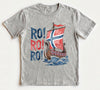 Norway Ro! Viking Ship HFN T-Shirt: Norwegian Flag 2026 World tournament Soccer Team Chant Shirt Norge National Football Team Fan Unisex Tee