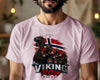 Norway Soccer HFN Shirt Viking Row Tee Norway Jersey Norwegian Football Fan Shirt Nordic Viking Gift 2026 Soccer Fan Tee