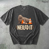 Comfort Colors Neil The Seal HFN Shirt  Funny Elephant Seal Meme Tee Neiled It Ocean Animal Joke Gift for Seal Lovers