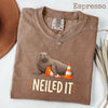 Comfort Colors Neil The Seal HFN Shirt  Funny Elephant Seal Meme Tee Neiled It Ocean Animal Joke Gift for Seal Lovers