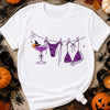 Retro Preppy Summerween Bikini Shirt  Summer Halloween T-Shirt  Halloween Funny Halloween Bikini Tee  Halloween Shirt NNA