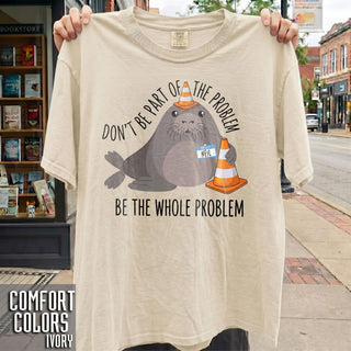 Comfort Colors Neil The Seal Graphic T-shirts Neil Problem HFN Tshirt Tasmania Seal Shirt Elephant Seal T-shirt